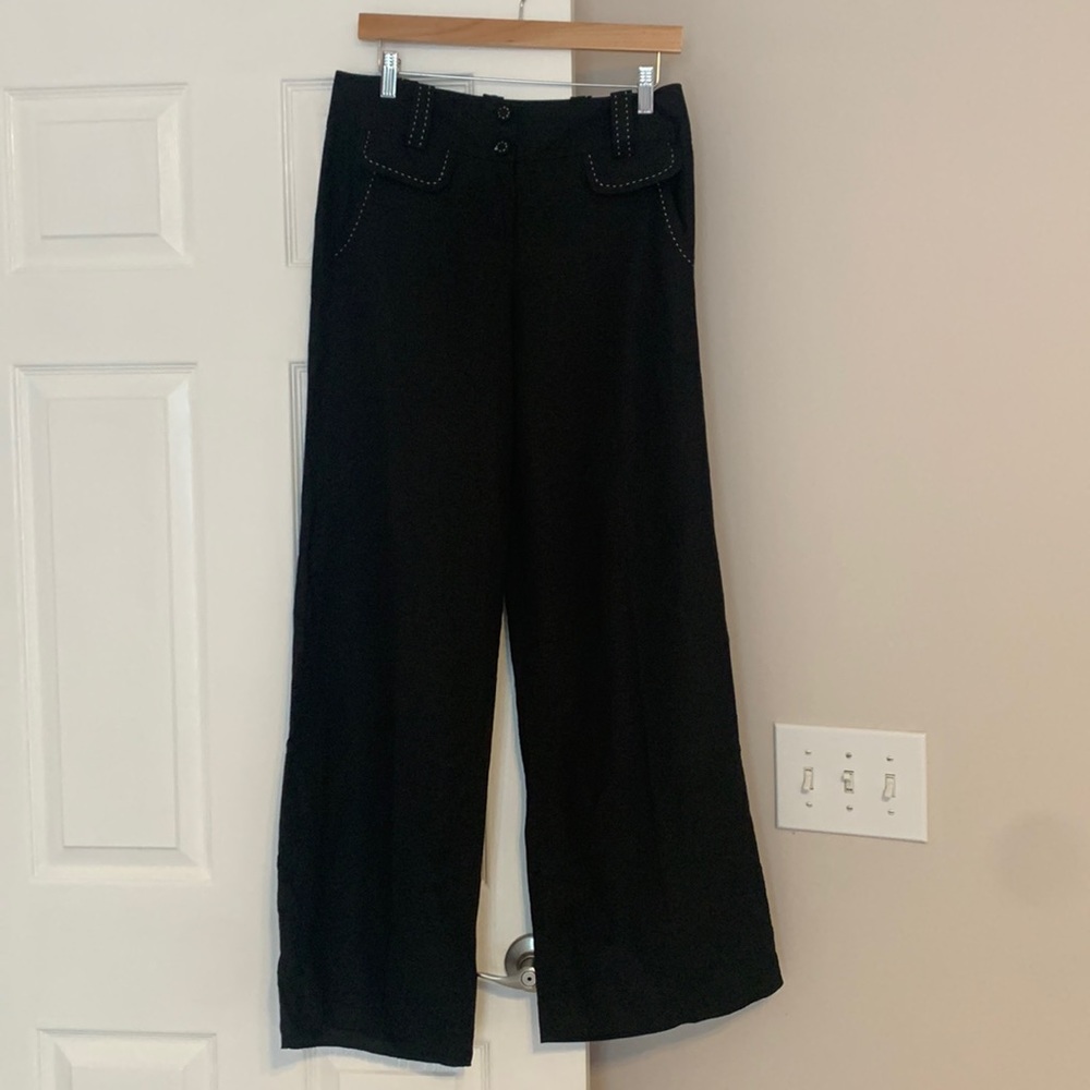 Larry Levine linen pants